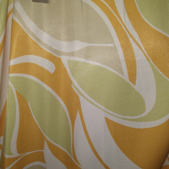 NWT ANTHRO' Cut Out Printed Midi Dress - Picture 6 of 11